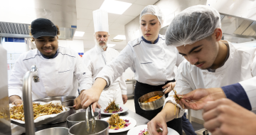 Apprentis cuisiniers CMA Formation Cergy