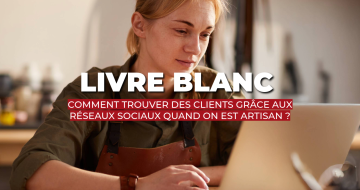 Visuel Livre Blanc Trouver clients grâce aux RS